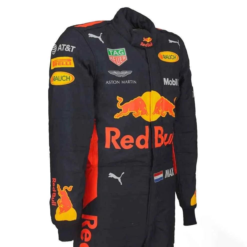 Max Verstappen 2018 Red Bull Racing TAG Heuer F1 Racing Suit | Fine Racegear