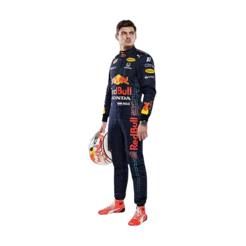 2021 Max Verstappen Red Bull F1 Race Suit - Fine Racewears