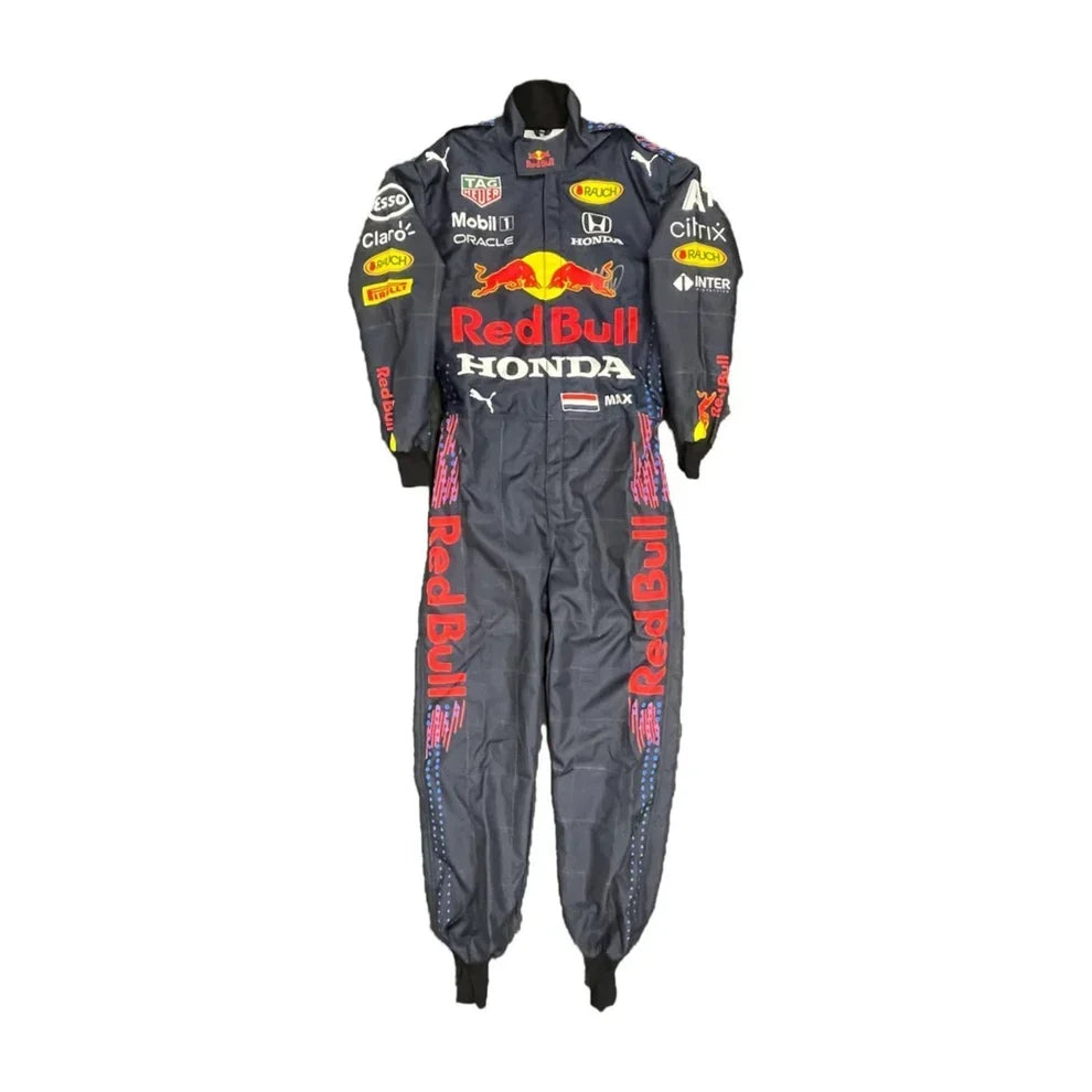 2021 Max Verstappen Red Bull F1 Race Suit - Fine Racewears