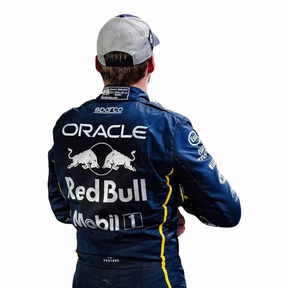 2025 Max Verstappen Las Vegas GP Red Bull F1 Racing Suit | Fine Racegear