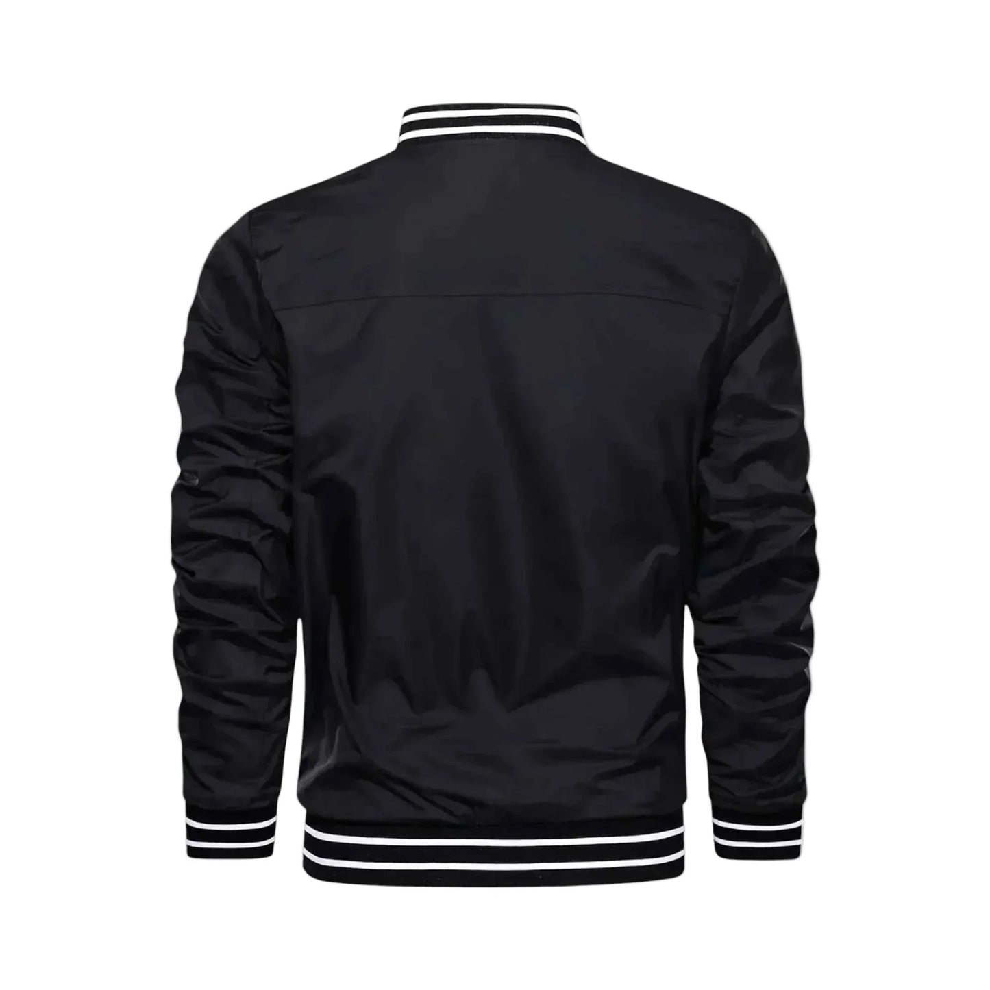 Men's Lightweight Bomber Jacket - Black
