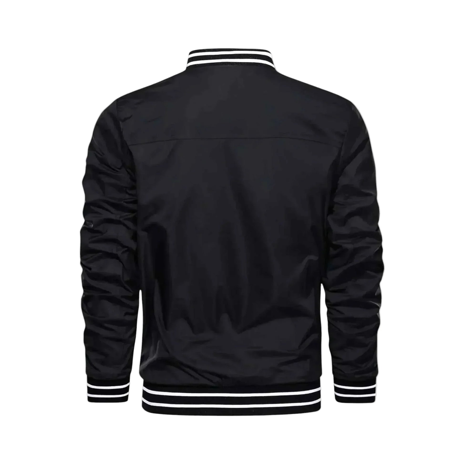 Men's Lightweight Bomber Jacket - Black