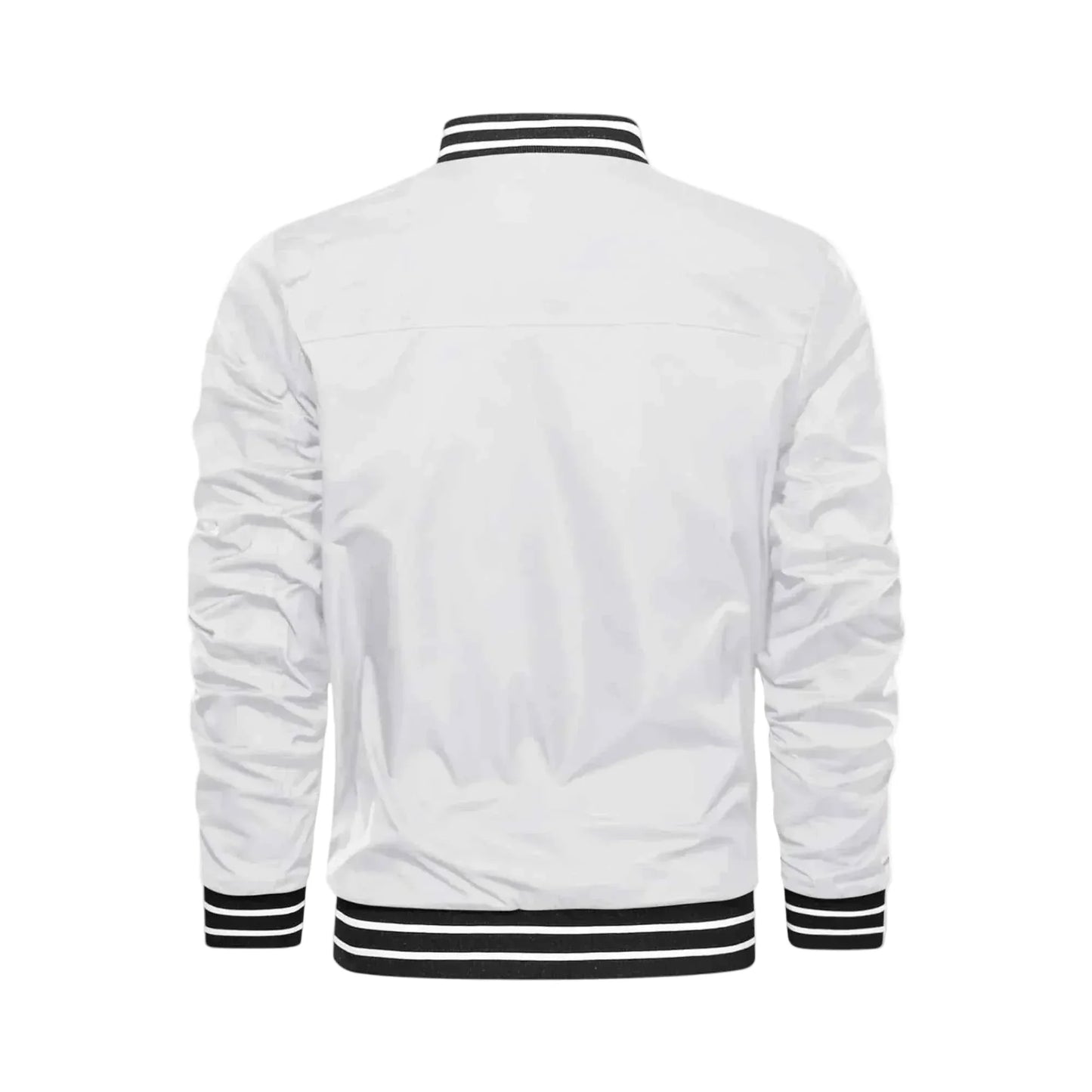 Men's Lightweight Bomber Jacket - White