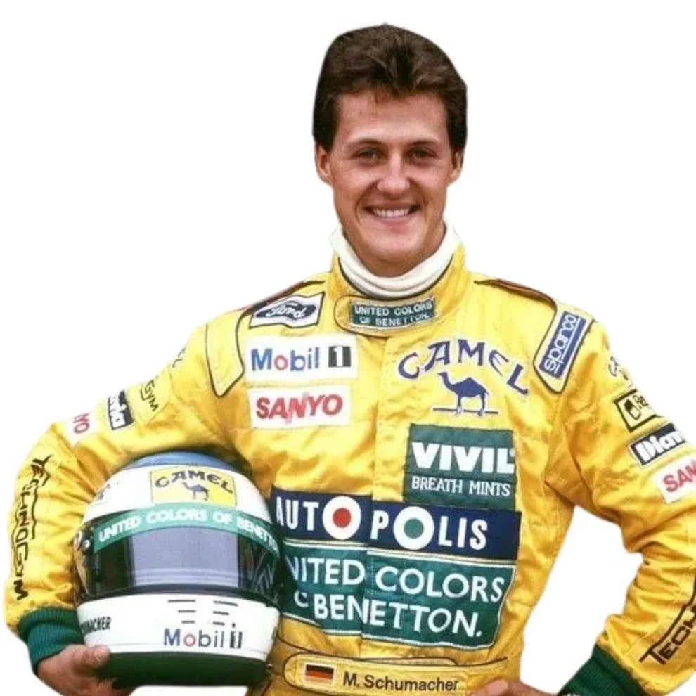 Michael Schumacher 1992 Embroidery / Patch Replica Race Suit / Benetton F1