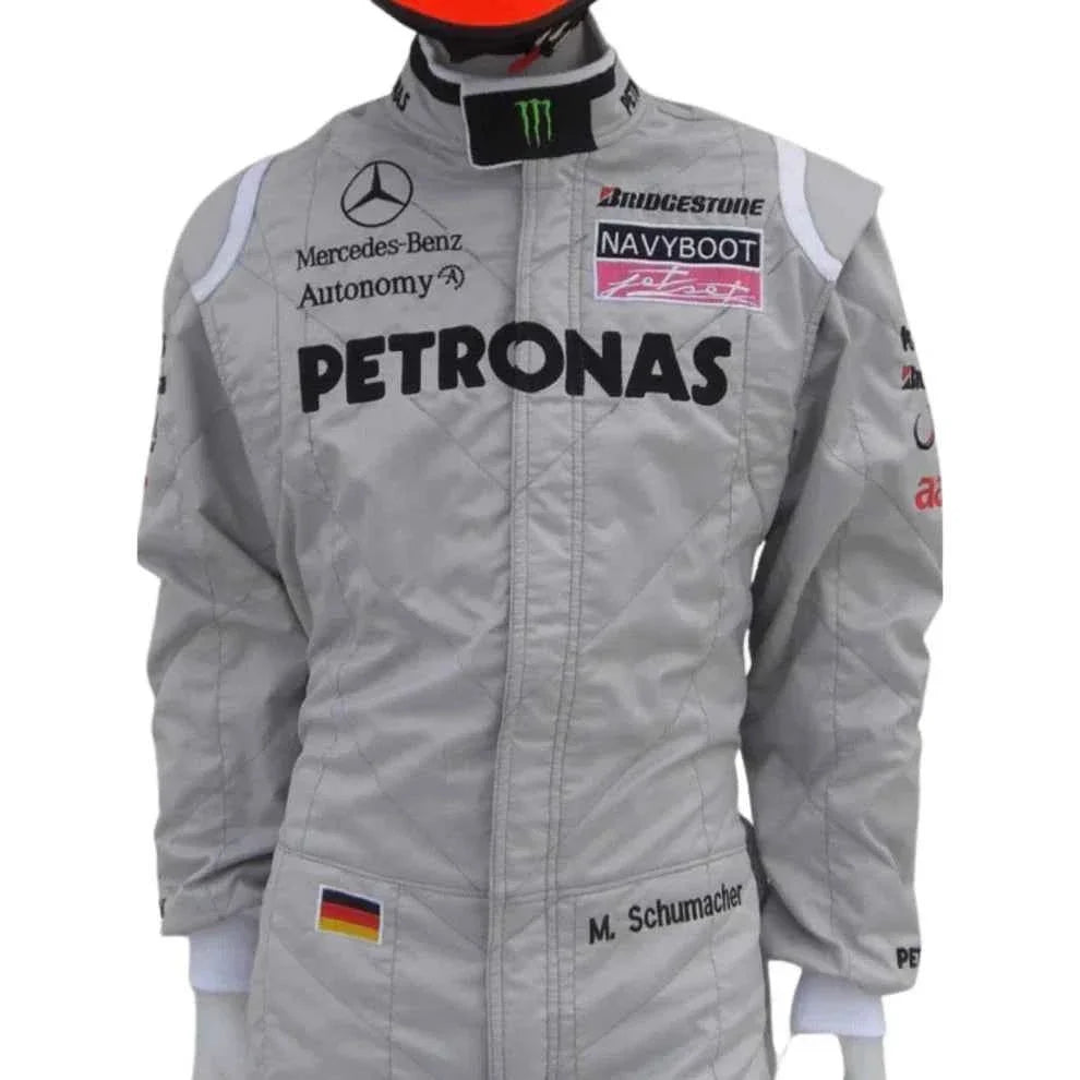 Michael Schumacher 2010 Mercedes F1 Racing Suit