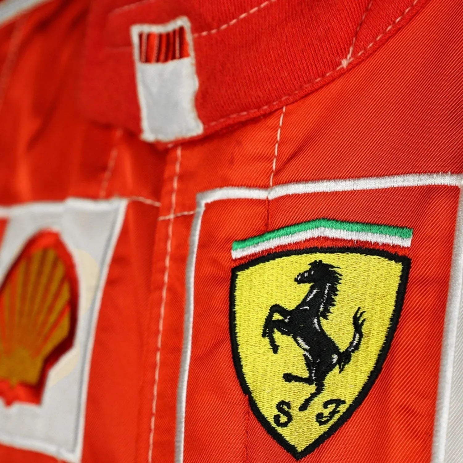 Michael Schumacher 2006 BAR CODE Ferrari F1 Replica Embroidery Race Suit - Fine Racewears