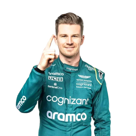 2022 Nico Hulkenberg Aston Martin F1 Race Suit - Fine Racewears