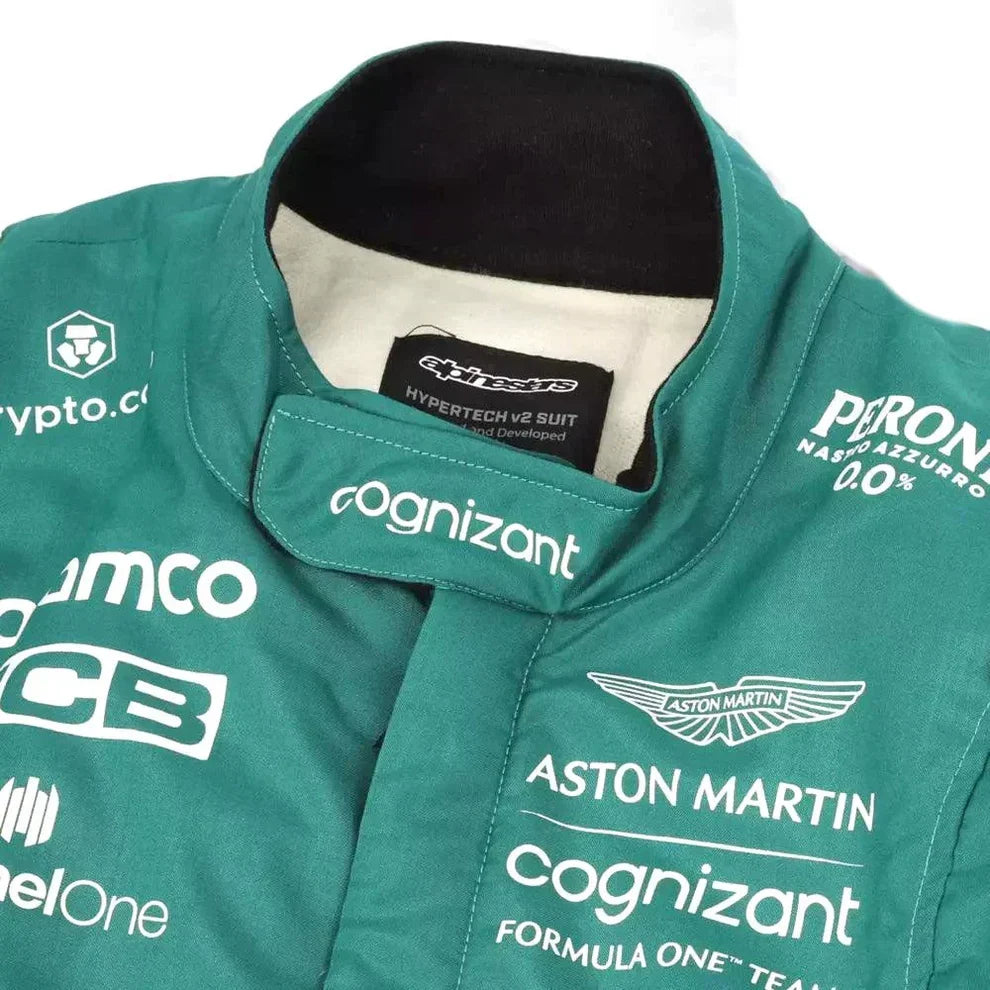 2022 Nico Hulkenberg Aston Martin F1 Race Suit - Fine Racewears