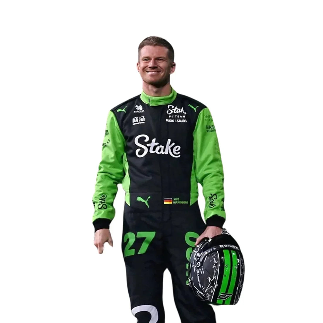 2025 Nico Hulkenberg Kick Sauber F1 Race Suit - Fine Racewears