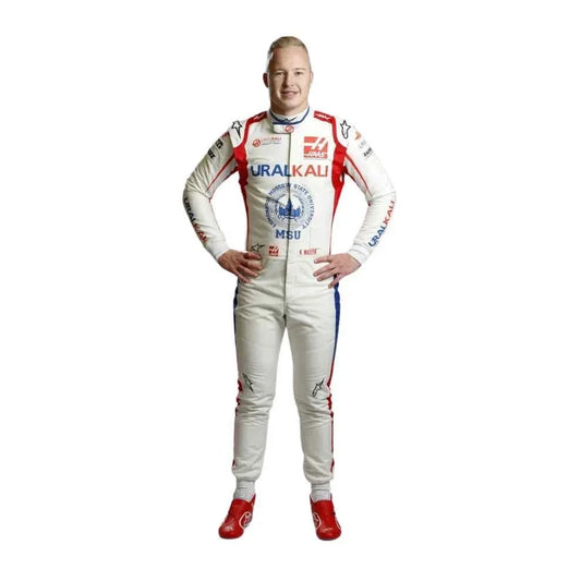 Nikita Mazepin 2021 British GP Haas F1 Racing Suit