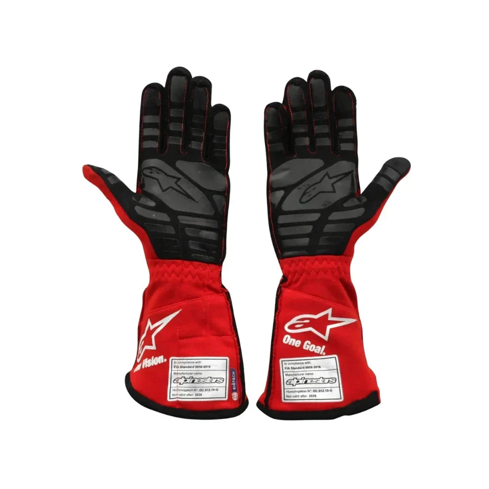 2021 Nikita Mazepin Mexico GP Haas F1 Race Gloves - Fine Racewears