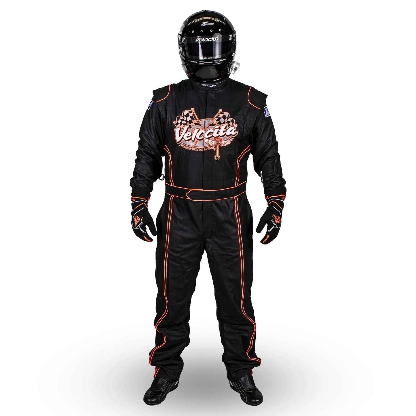 Velocita Wings and Pistons Stock Racing Suit