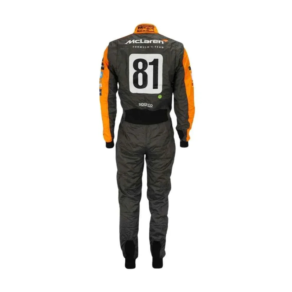 Oscar Piastri 2023 'Triple Crown' Spanish GP McLaren F1 Racing Suit | Fine Racegear