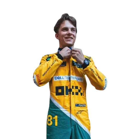 2024 Oscar Piastri McLaren Monaco GP F1 Race Suit - Fine Racewears