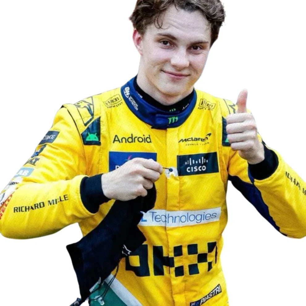 2024 Oscar Piastri McLaren Monaco GP F1 Race Suit - Fine Racewears