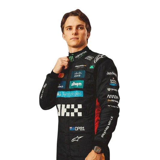 2025 Oscar Piastri McLaren British GP Race Suit - Fine Racewears