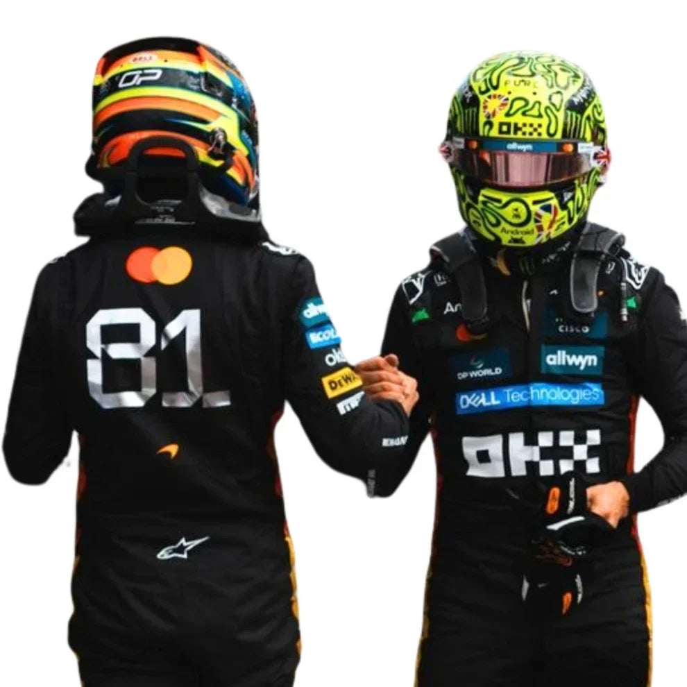 2025 Oscar Piastri McLaren British GP Race Suit - Fine Racewears