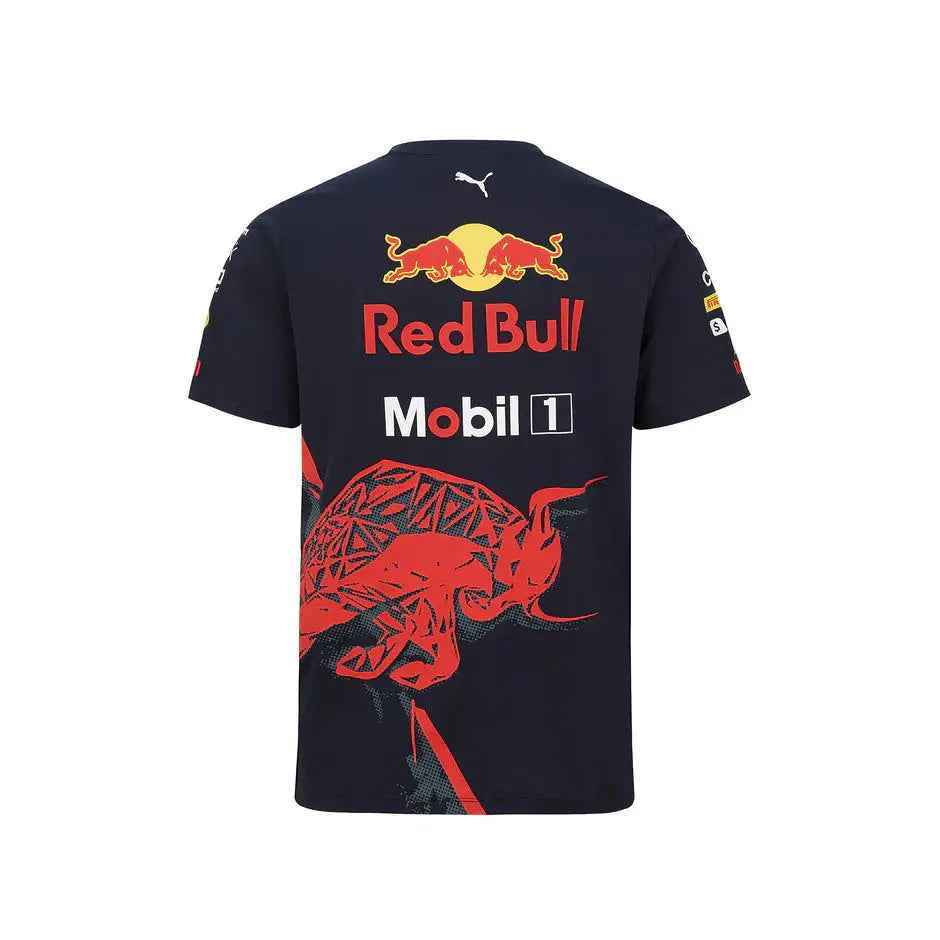 RED BULL RACING F1 2022 MEN'S TEAM T-SHIRT NAVY