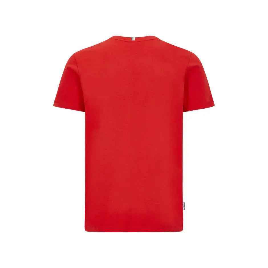 SCUDERIA FERRARI F1 MEN'S SMALL SHIELD T-SHIRT RED