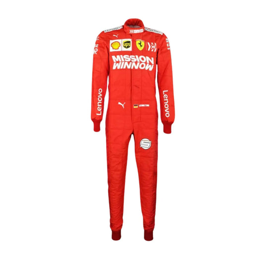 2019 Sebastian Vettel F1 Racing Suit | Fine Racegear - Fine Racewears