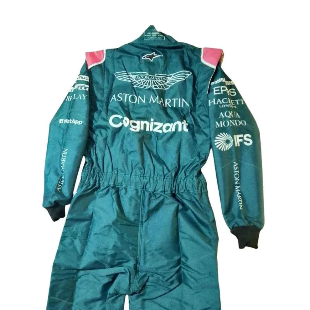 Sebastian Vettel 2021 Aston Martin F1 Racing Suit