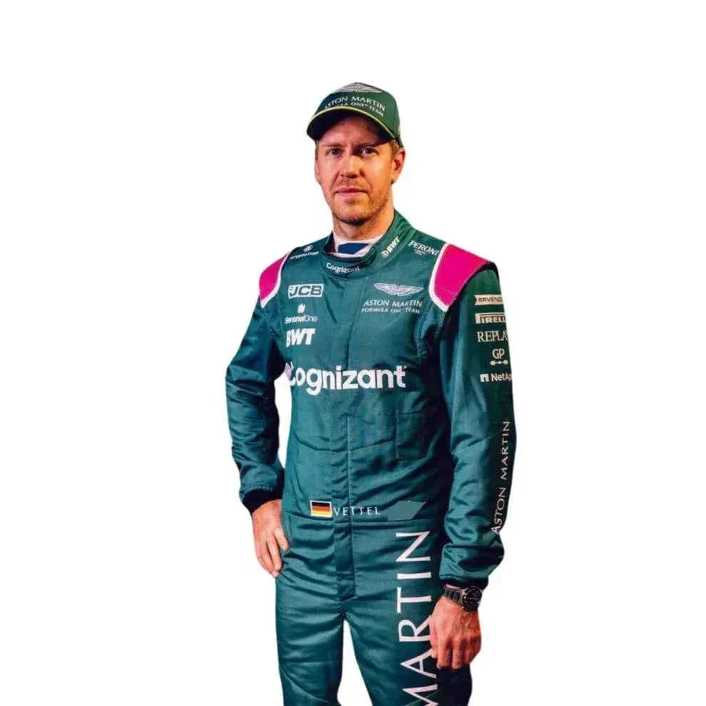 Sebastian Vettel 2021 Aston Martin F1 Racing Suit