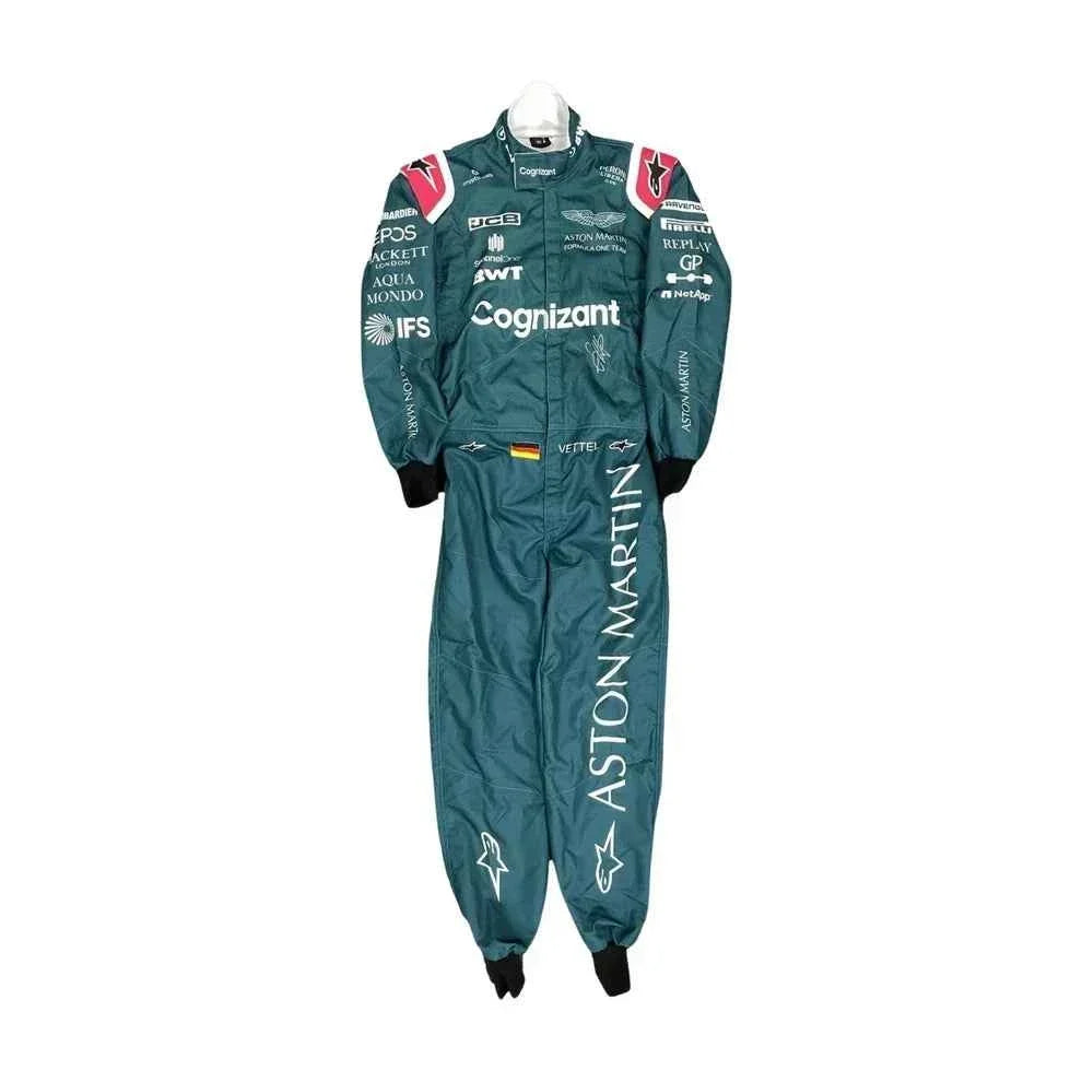 Sebastian Vettel 2021 Aston Martin F1 Racing Suit
