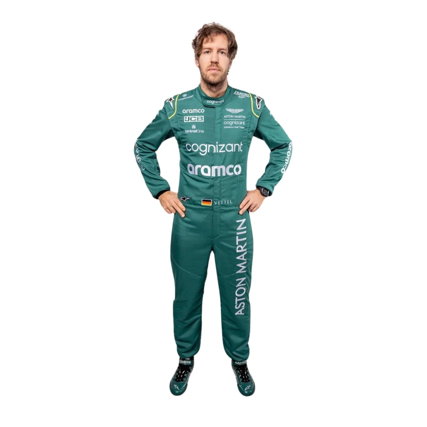 2022 Sebastian Vettel Aston Martin F1 Race - Fine Racewears
