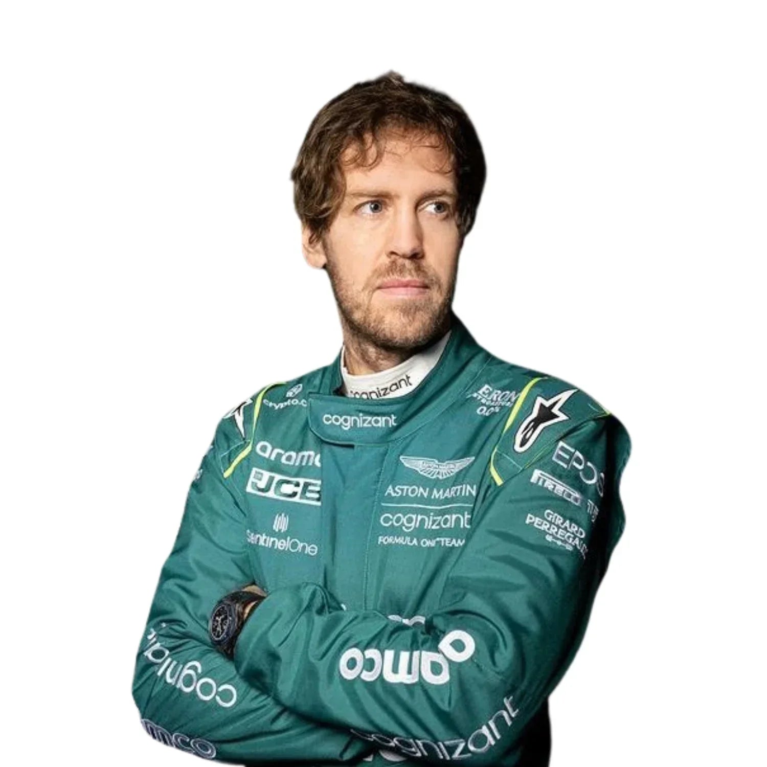2022 Sebastian Vettel Aston Martin F1 Race - Fine Racewears