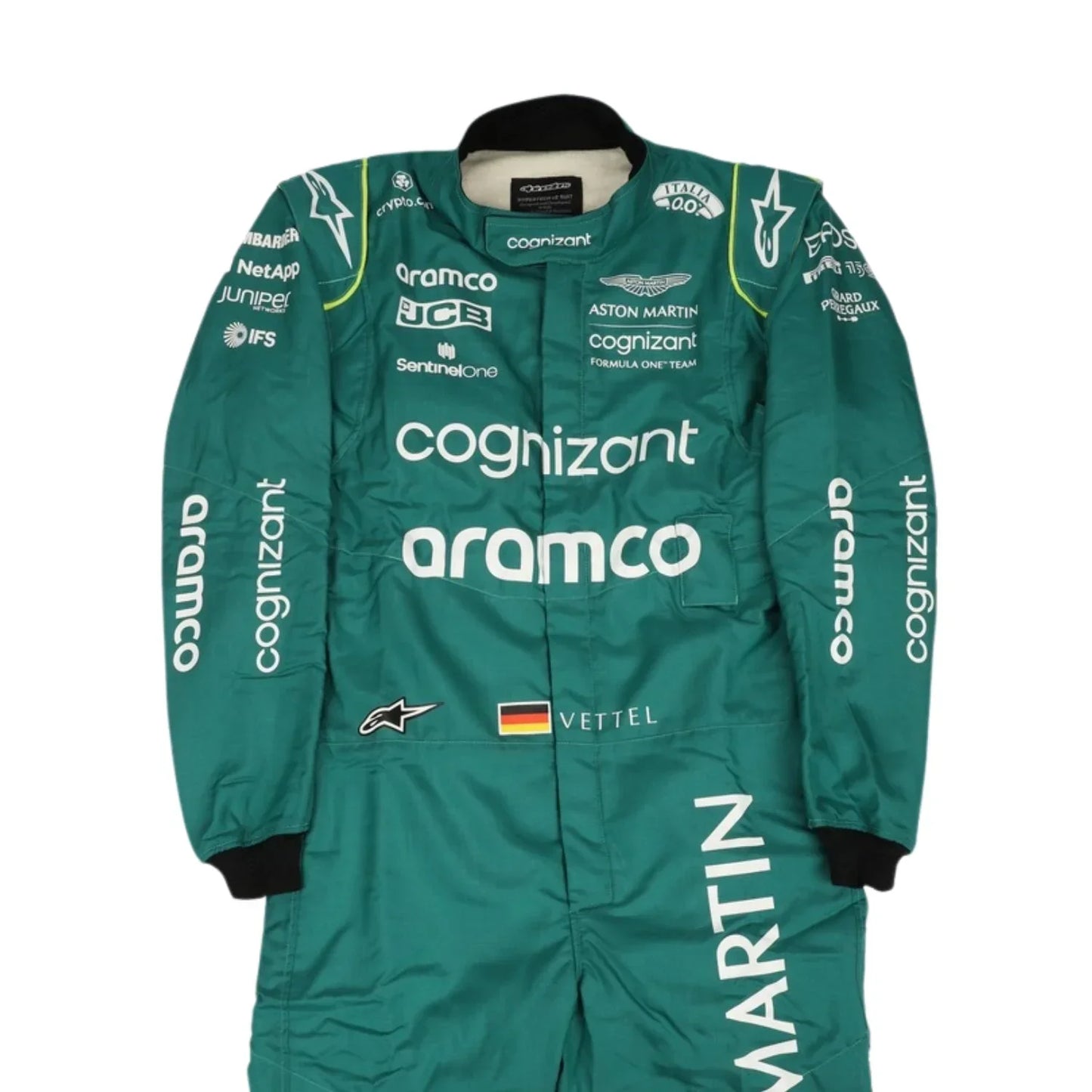 2022 Sebastian Vettel Aston Martin F1 Race - Fine Racewears