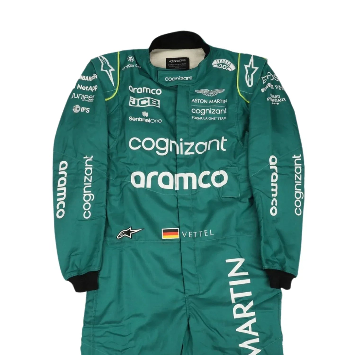 2022 Sebastian Vettel Aston Martin F1 Race - Fine Racewears