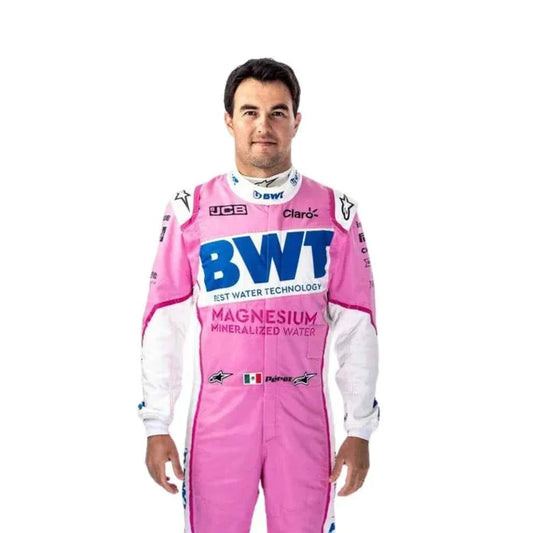 Sergio Perez 2020 BWT Racing Point F1 Racing Suit