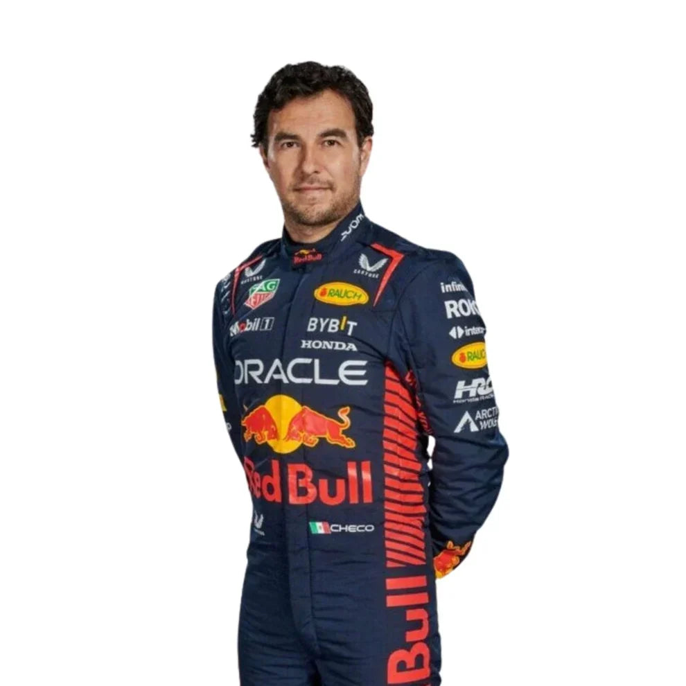 2023 Sergio Perez Red Bull F1 Race Suit - Fine Racewears