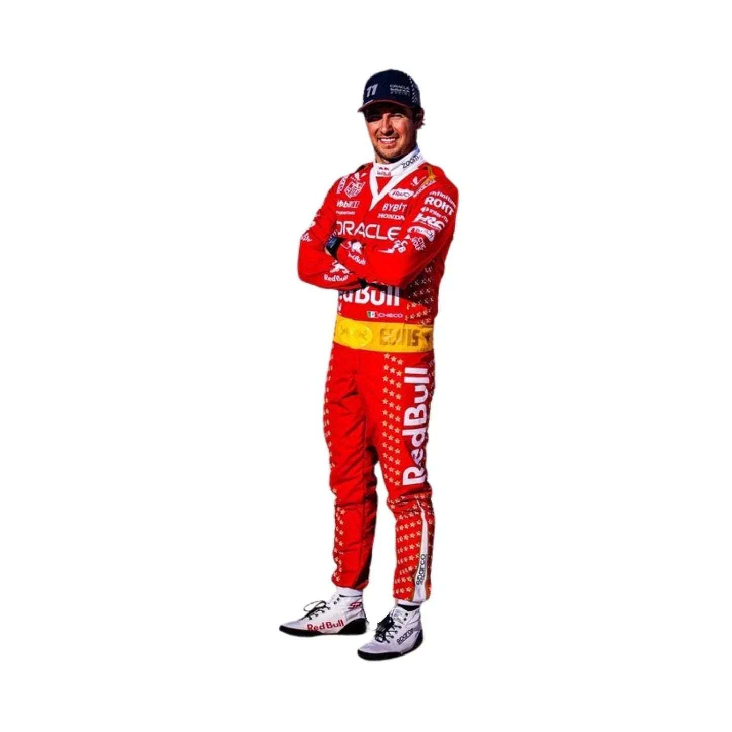 2023 Sergio Perez Las Vegas Grand Prix F1 Racing Suit | Fine Racegear - Fine Racewears