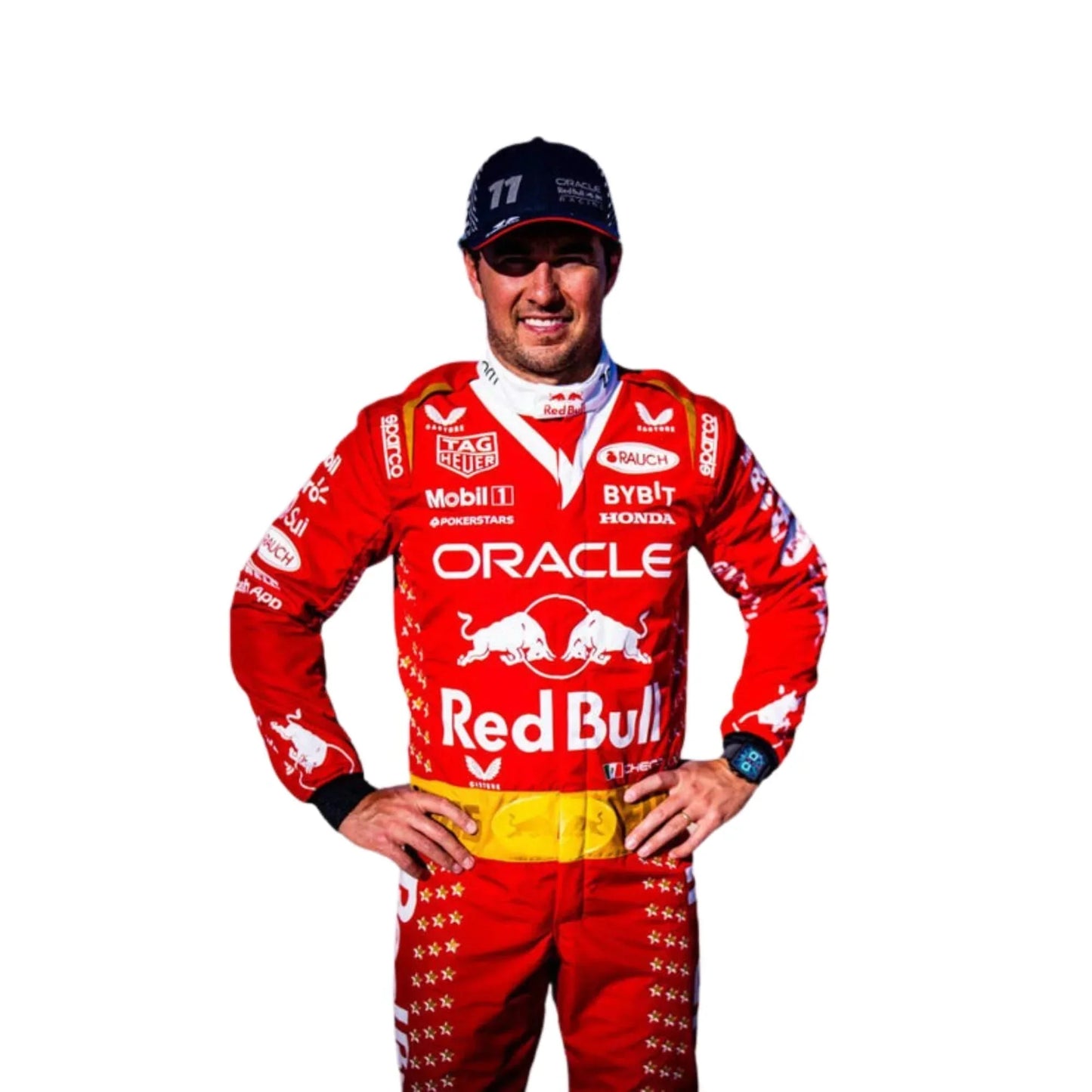 2023 Sergio Perez Las Vegas Grand Prix F1 Racing Suit | Fine Racegear - Fine Racewears