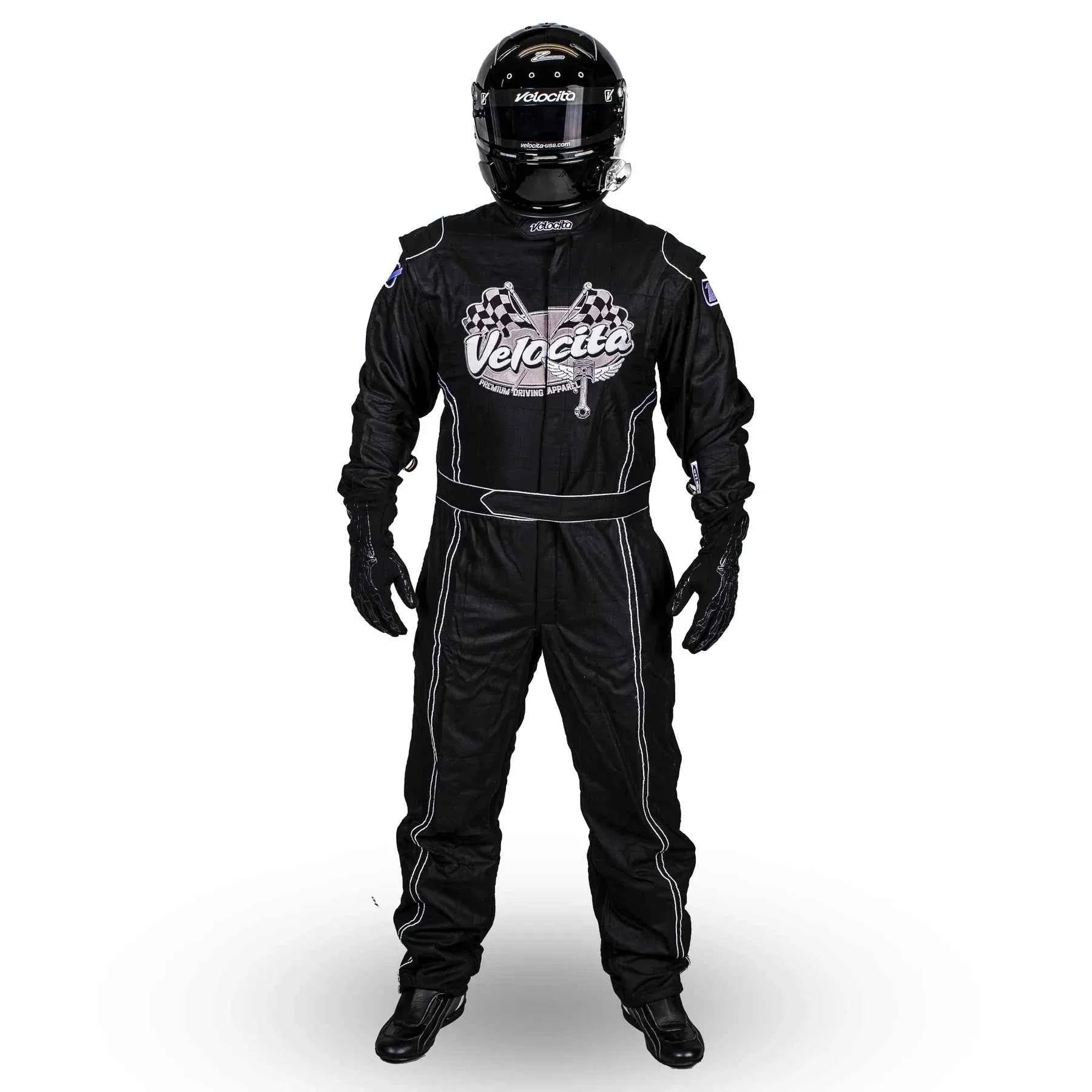 Velocita Wings and Pistons Stock Racing Suit