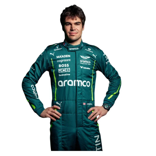 Lance Stroll 2025 Aston Martin F1 Inspired Race Suit | Fine Racegear - Fine Racewears
