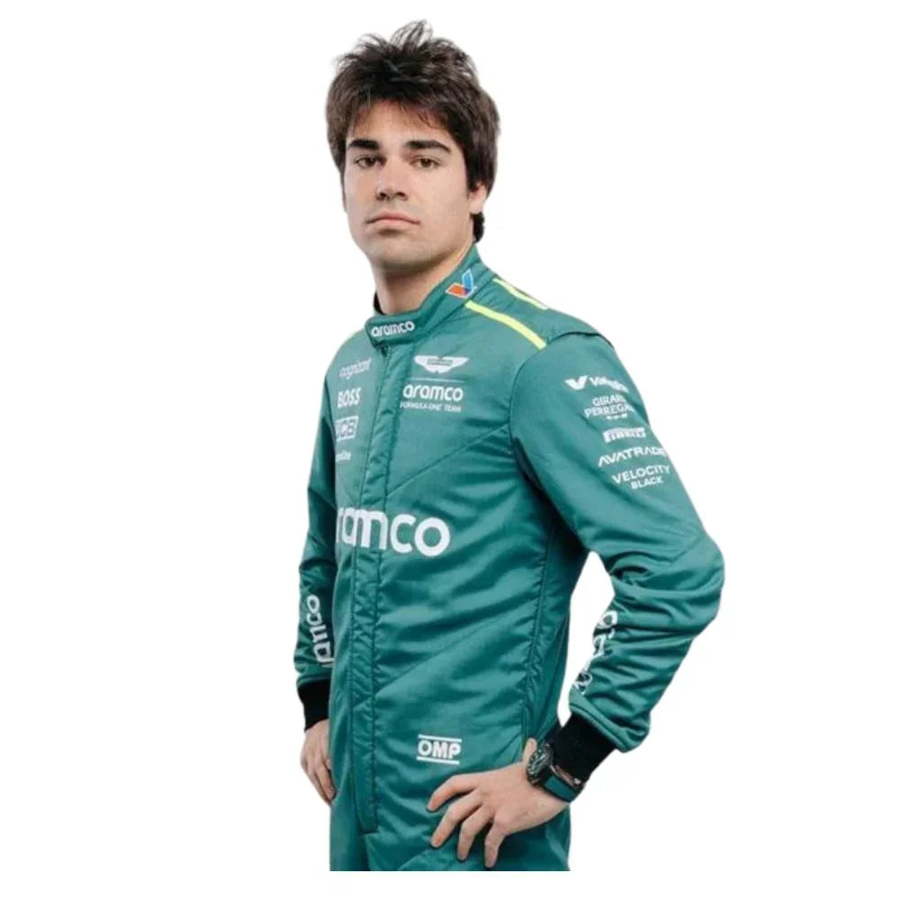 2024 Lance Stroll Aston Martin F1 Race Suit - Fine Racewears