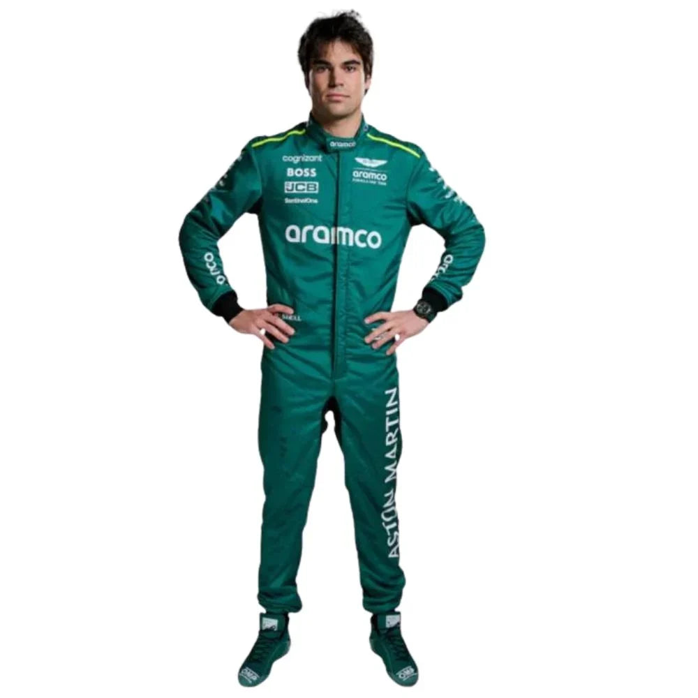 2024 Lance Stroll Aston Martin F1 Race Suit - Fine Racewears