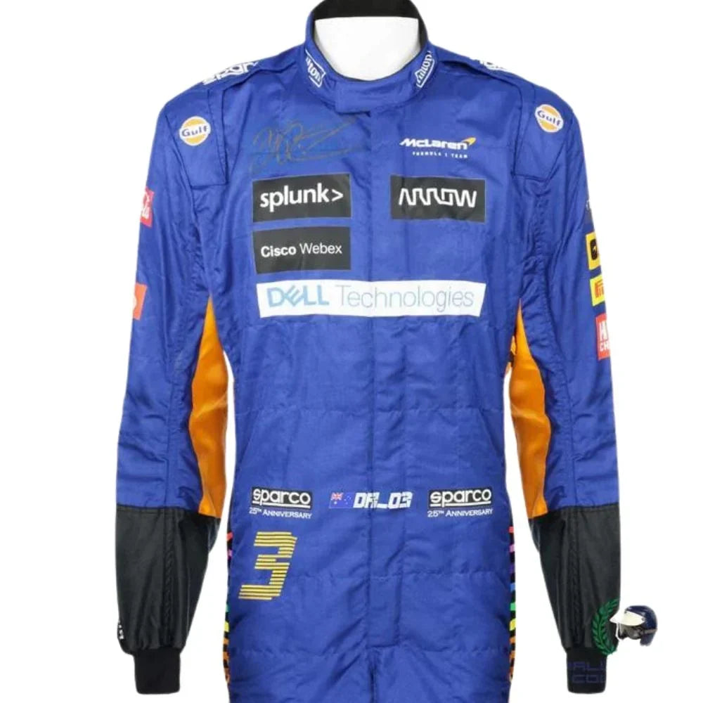 Daniel Ricciardo 2021 Mclaren F1 Race Suit - Fine Racewears