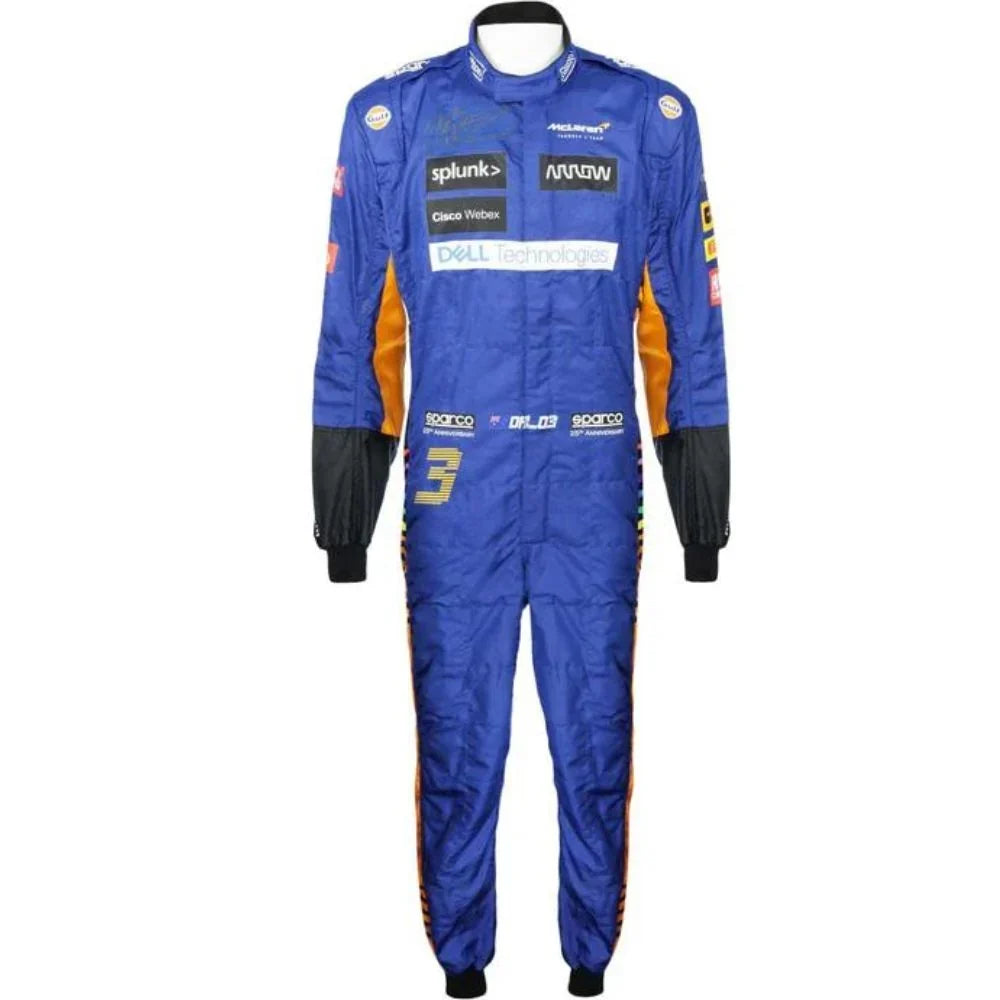 Daniel Ricciardo 2021 Mclaren F1 Race Suit - Fine Racewears