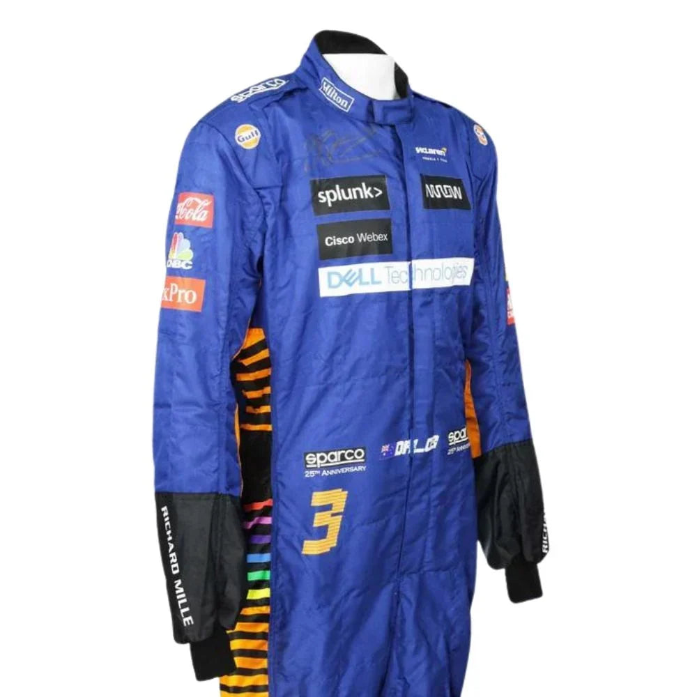 Daniel Ricciardo 2021 Mclaren F1 Race Suit - Fine Racewears