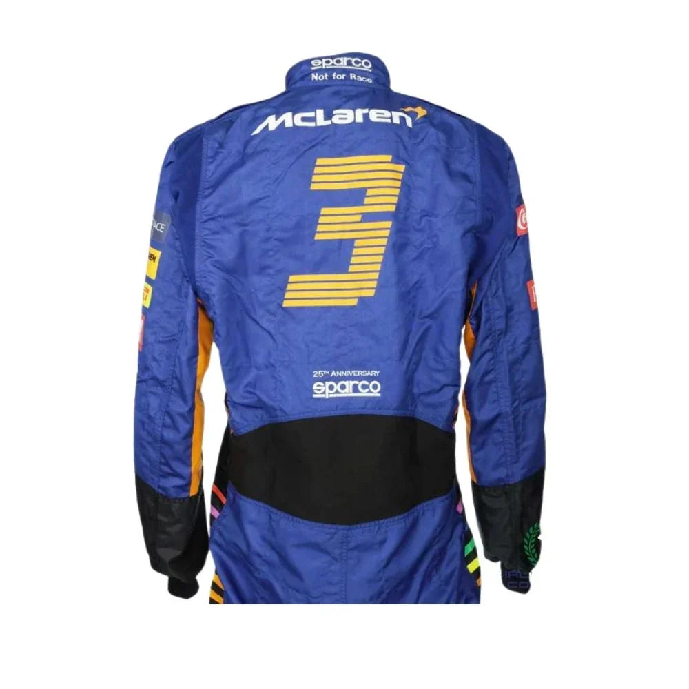 Daniel Ricciardo 2021 Mclaren F1 Race Suit - Fine Racewears