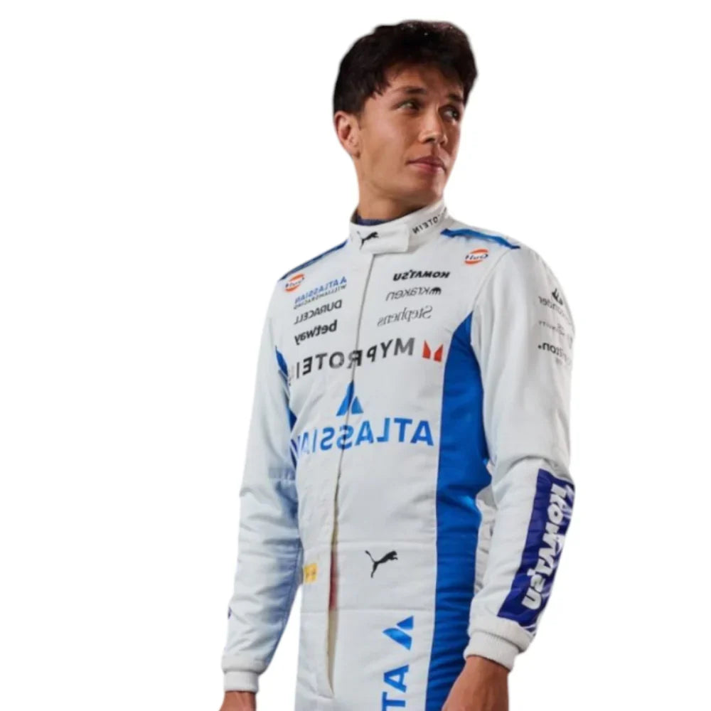 Alex Albon 2025 Williams F1 Inspired Race Suit | Fine Racegear - Fine Racewears