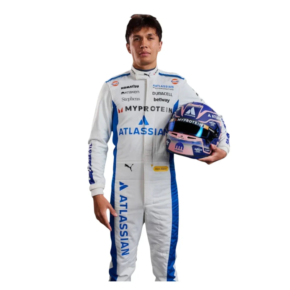 Alex Albon 2025 Williams F1 Inspired Race Suit | Fine Racegear - Fine Racewears