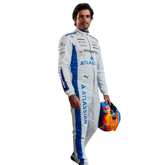 2025 Carlos Sainz Williams F1 Race Suit - Fine Racewears