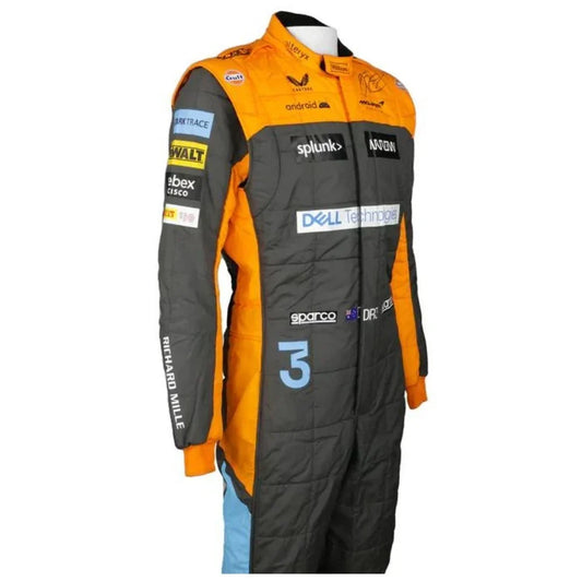 2022 Daniel Ricciardo McLaren F1 Race Suit - Fine Racewears