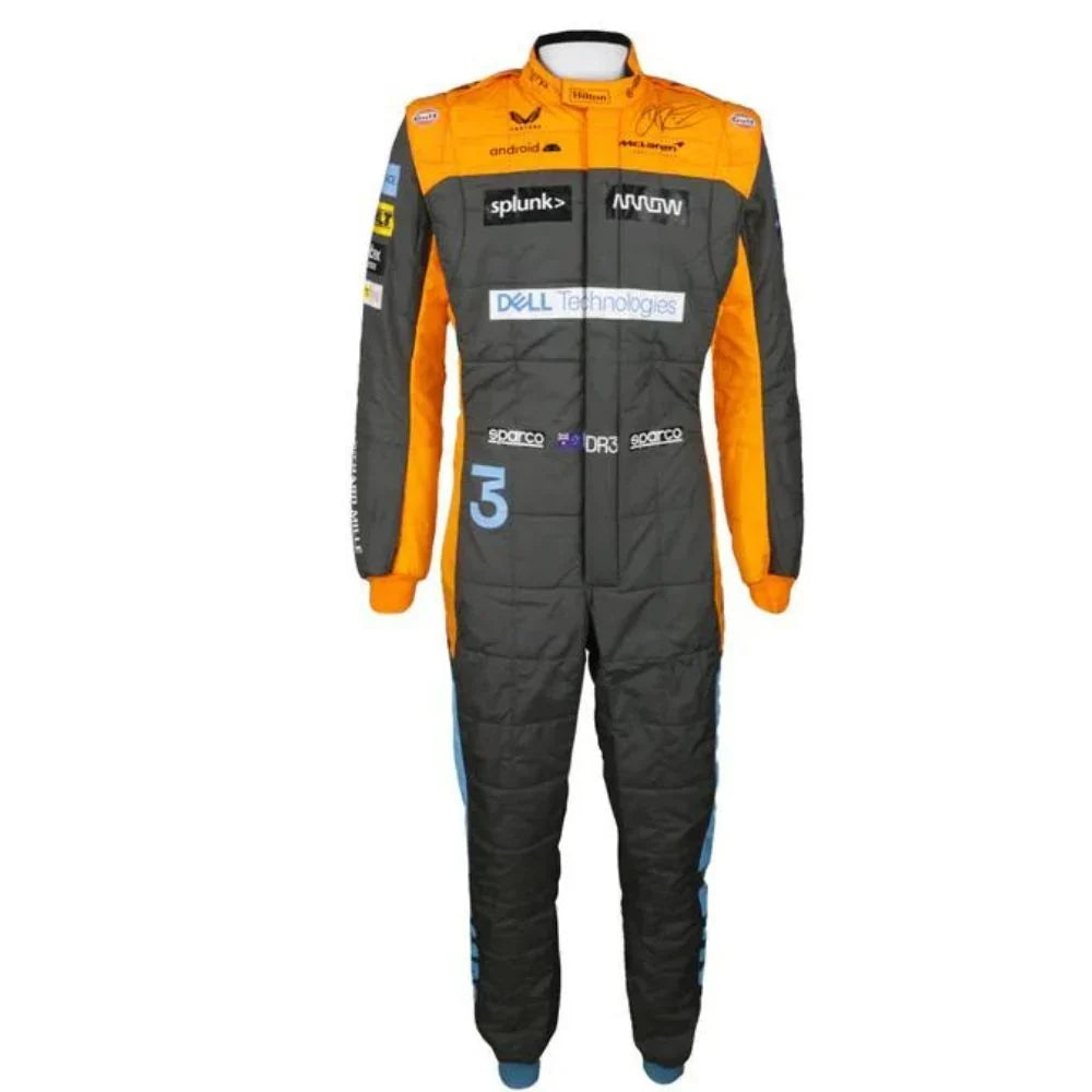 2022 Daniel Ricciardo McLaren F1 Race Suit - Fine Racewears