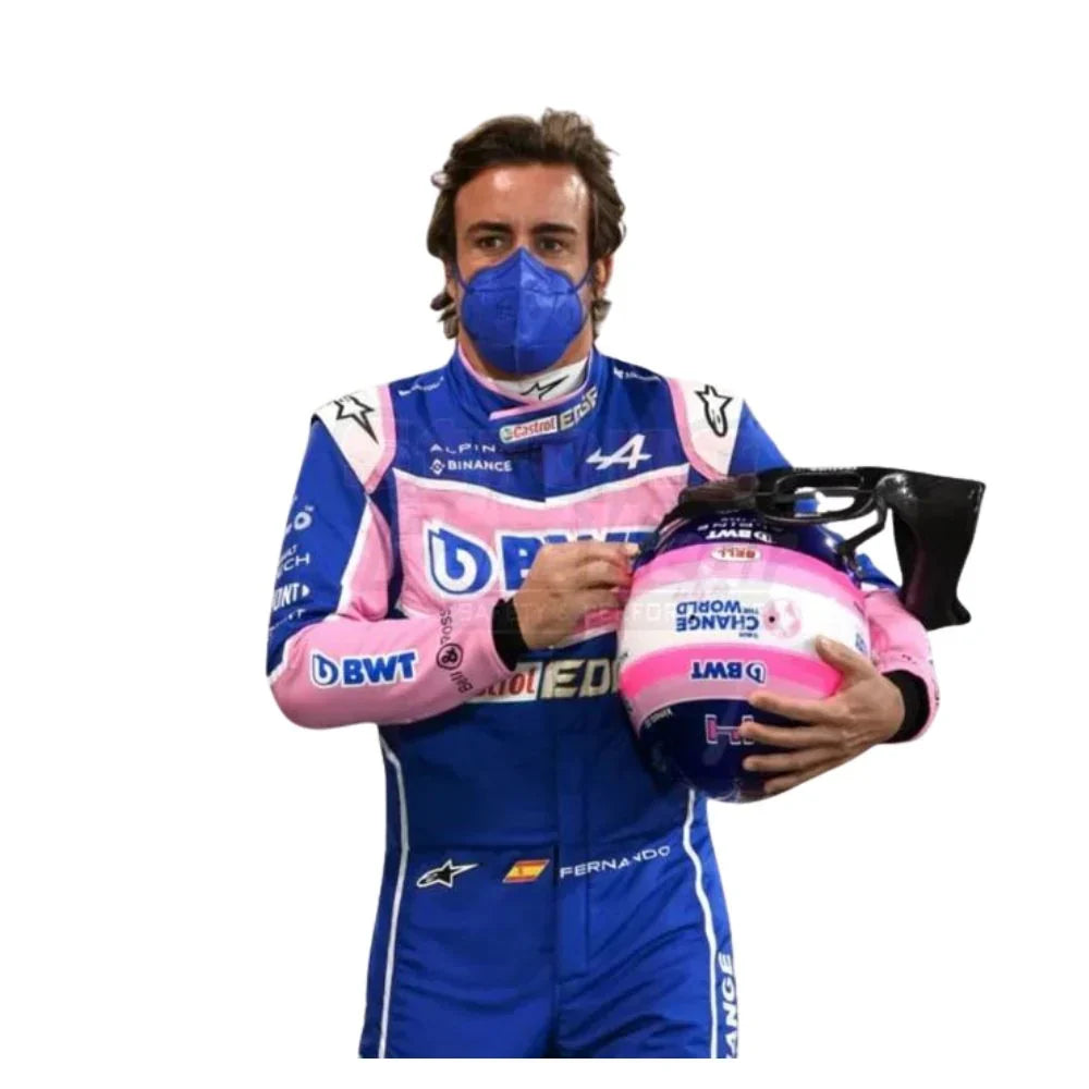 2022 FERNANDO ALONSO ALPHINE F1 RACE SUIT - Fine Racewears