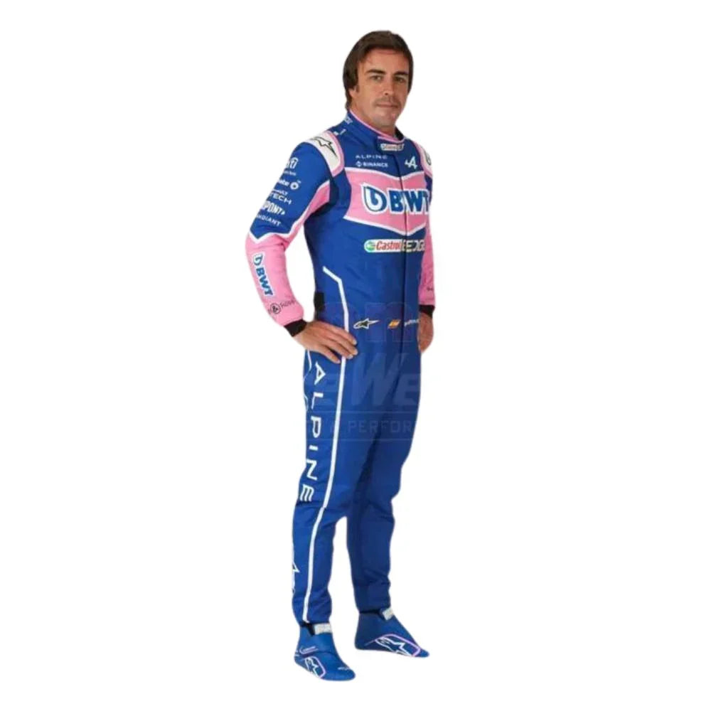 2022 FERNANDO ALONSO ALPHINE F1 RACE SUIT - Fine Racewears